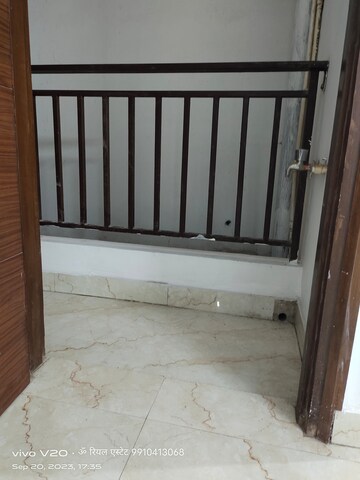 Balcony in 2 BHK Builder Floor at Palm Residency Chhatarpur, Chattarpur – for Rent