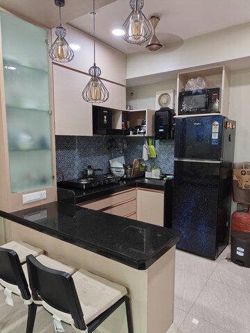 Kitchen in 2 BHK Apartment at Lodha Crown Quality Homes, Majiwada – for Sale