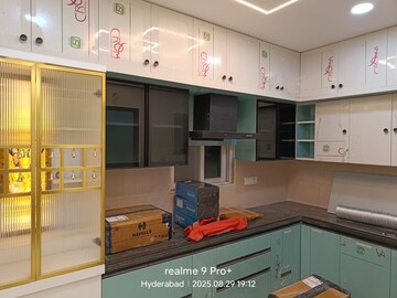 Kitchen in 3 BHK Apartment at Ramky One Harmony, Bachupally – for Rent