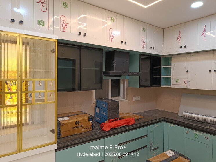 Kitchen, ramky-one-harmony 3 Bedroom 1450 Sq.Ft. Apartment In Bachupally Hyderabad 9137467