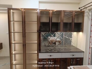 Kitchen in 3 BHK Apartment at Ramky One Harmony, Bachupally – for Rent