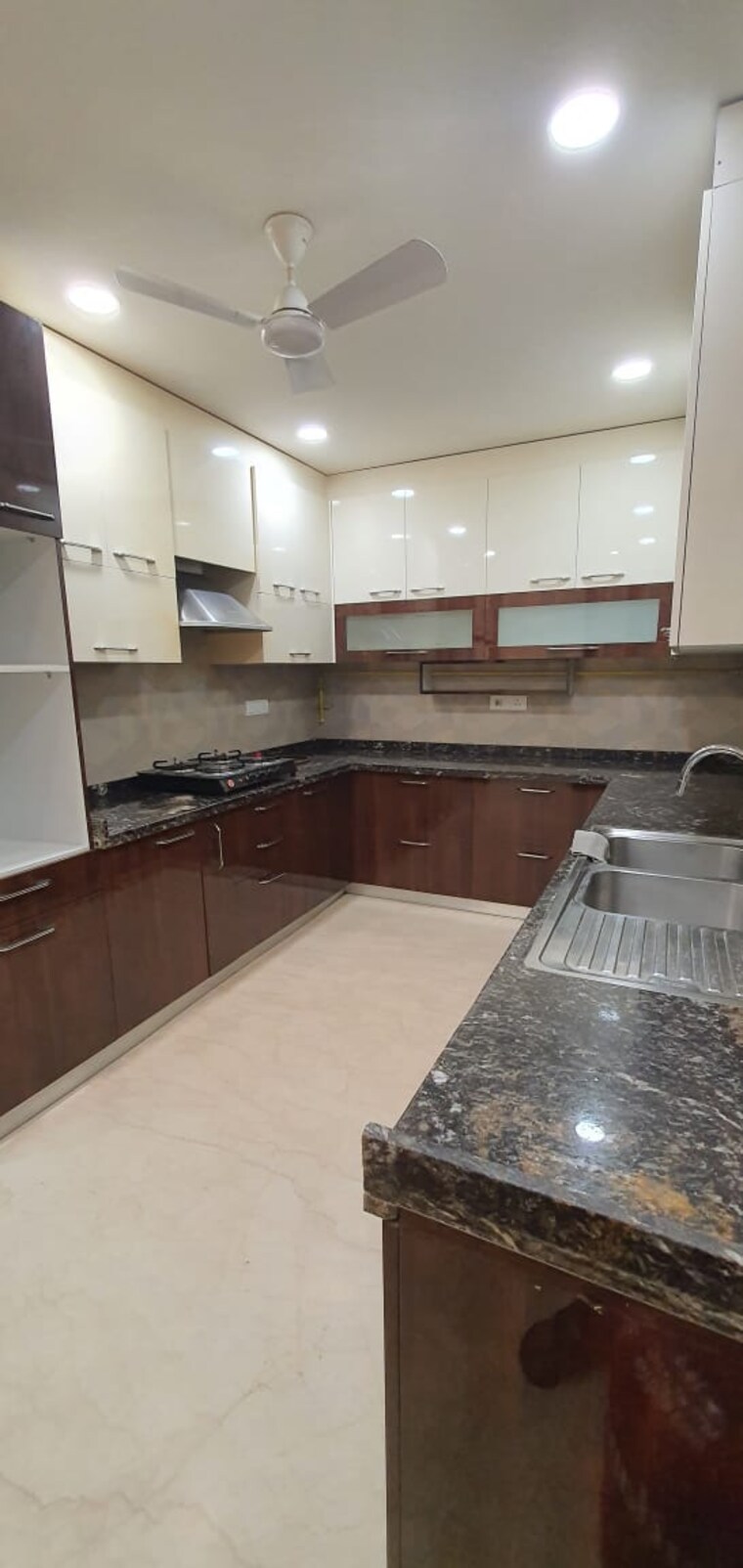 Kitchen, green park extension 3 Bedroom 2200 Sq.Ft. Builder Floor In Green Park Extension Delhi 9137487