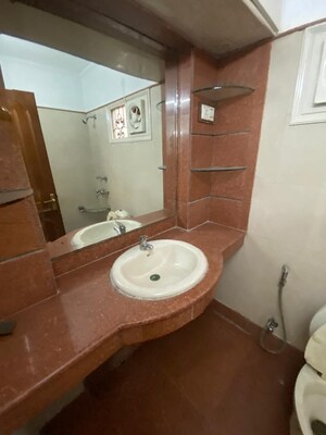 Bathroom in 4 BHK Apartment at Saket – for Sale