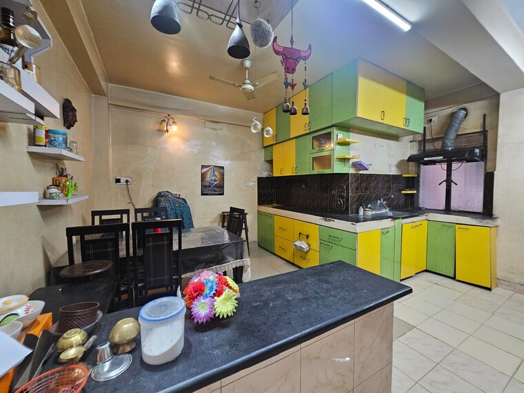 Kitchen, joka 3 Bedroom 1140 Sq.Ft. Apartment In Joka Kolkata 9137547