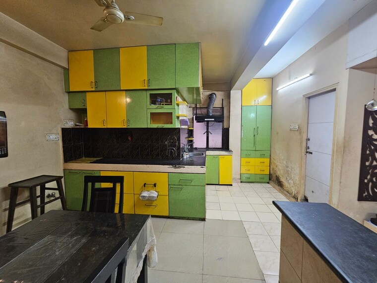 Kitchen, joka 3 Bedroom 1140 Sq.Ft. Apartment In Joka Kolkata 9137547