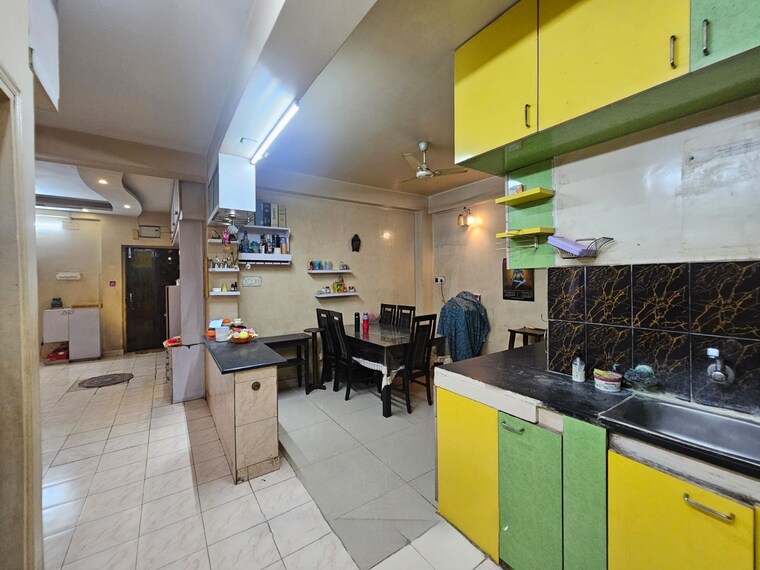 Kitchen, joka 3 Bedroom 1140 Sq.Ft. Apartment In Joka Kolkata 9137547