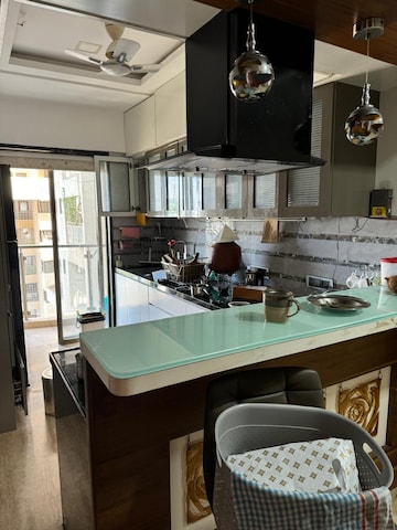 Kitchen in 2 BHK Apartment at HDIL Metropolis Residences, Andheri West – for Sale
