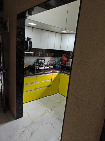 Kitchen in 1 BHK Apartment at Spaghetti Complex, Kharghar – for Sale
