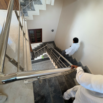 Balcony in 3 BHK Villa at Adil Nagar – for Sale