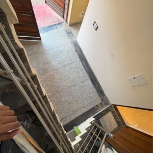 Staircase in 3 BHK Villa at Adil Nagar – for Sale