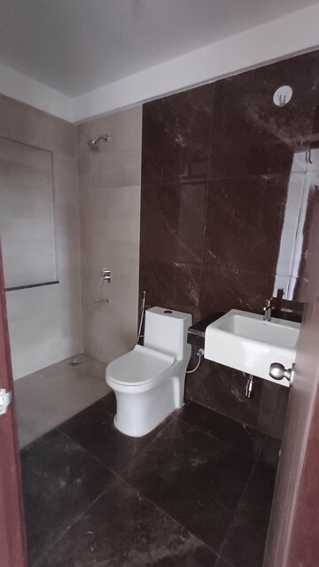 Attached Bathroom in 3 BHK Apartment at Indiabulls One Indiabulls, Pokhran Road No Two – for Rent