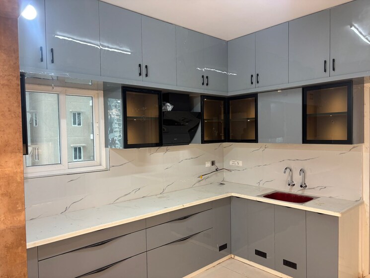 Kitchen, rajapushpa-provincia 3 Bedroom 2335 Sq.Ft. Apartment In Narsingi Hyderabad 9137688