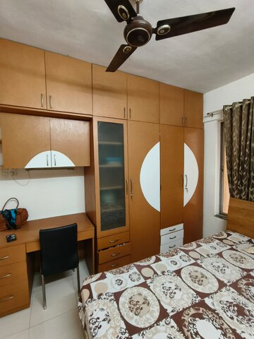 Bedroom in 2 BHK Apartment at Royal Heights Pune, Bopodi – for Rent