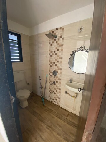 Bathroom in 2 BHK Apartment at Vastu Nirmal Sagar, Ulwe Sector 3 – for Rent