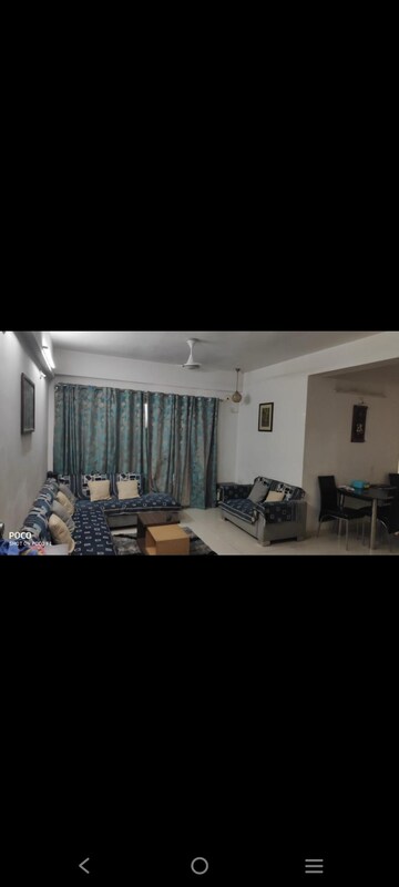 Living Room in 3 BHK Apartment at HN Safal Orchid Harmony, Shela – for Rent