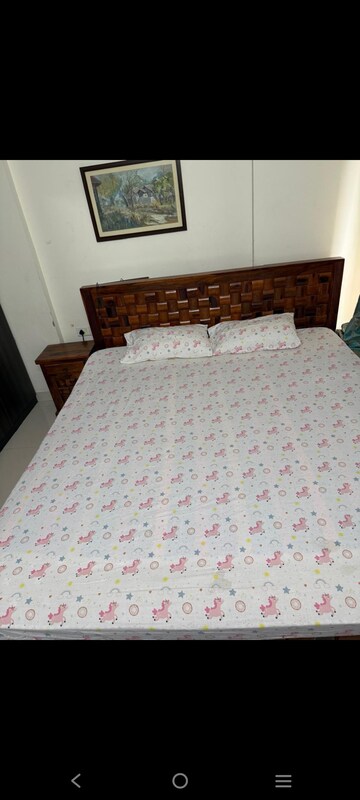 Bedroom in 3 BHK Apartment at HN Safal Orchid Harmony, Shela – for Rent
