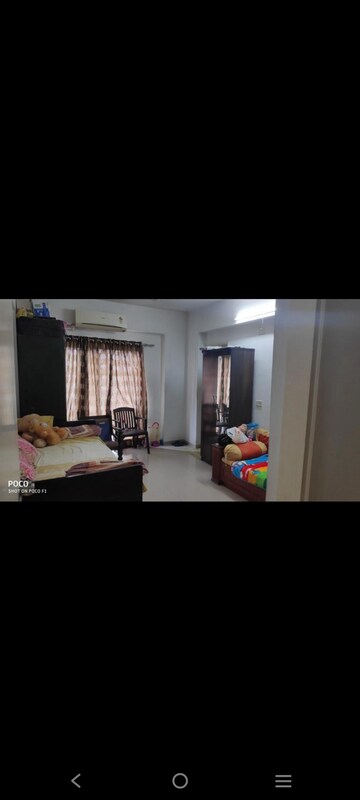 Bedroom in 3 BHK Apartment at HN Safal Orchid Harmony, Shela – for Rent
