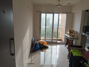 Living Room in 1 BHK Apartment at Neelkanth Alpine, Ghansoli – for Rent