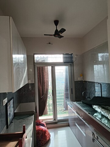 Kitchen in 1 BHK Apartment at Neelkanth Alpine, Ghansoli – for Rent
