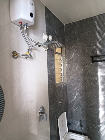 Bathroom in 1 BHK Apartment at Neelkanth Alpine, Ghansoli – for Rent