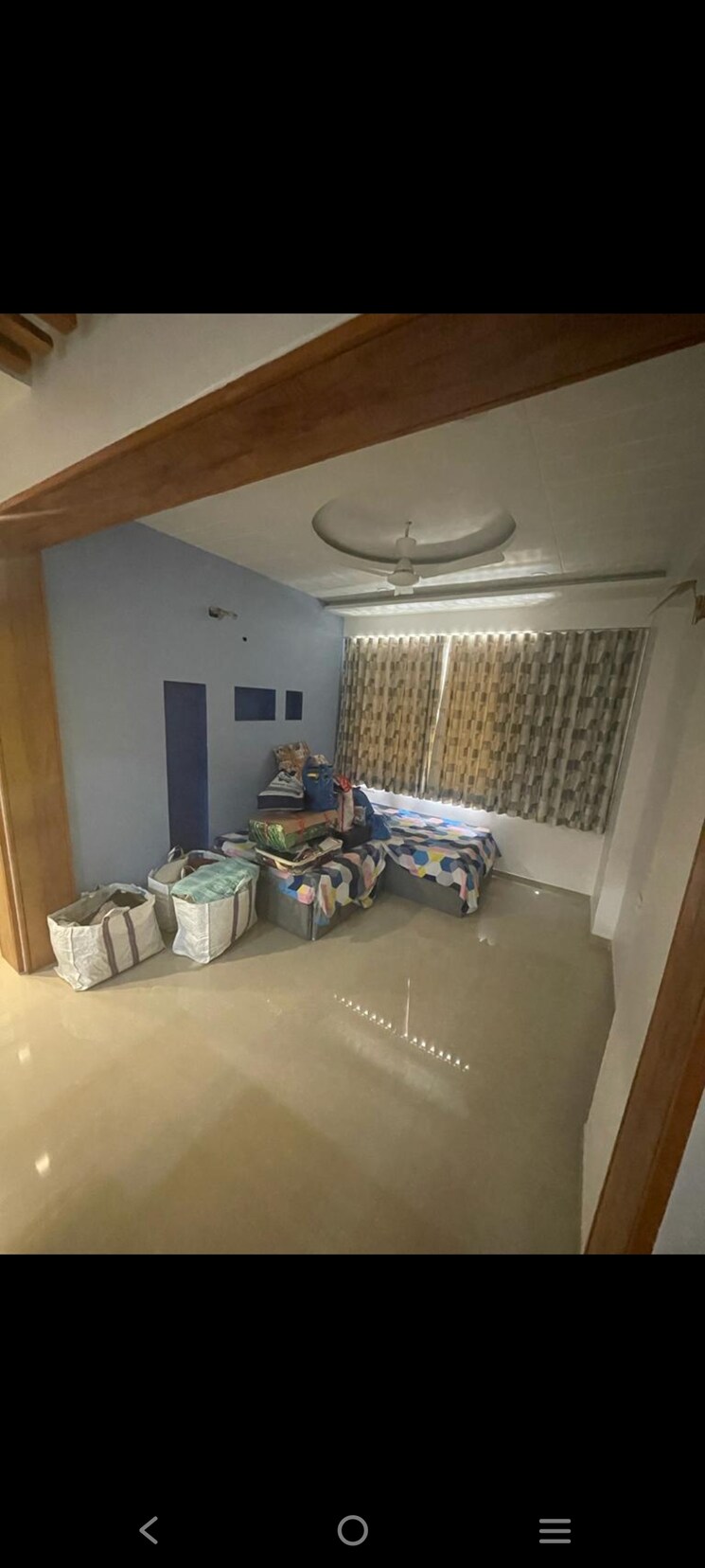 Living Room, vishwanath-maher-homes-3 3 Bedroom 1435 Sq.Ft. Apartment In Shela Ahmedabad 9137905