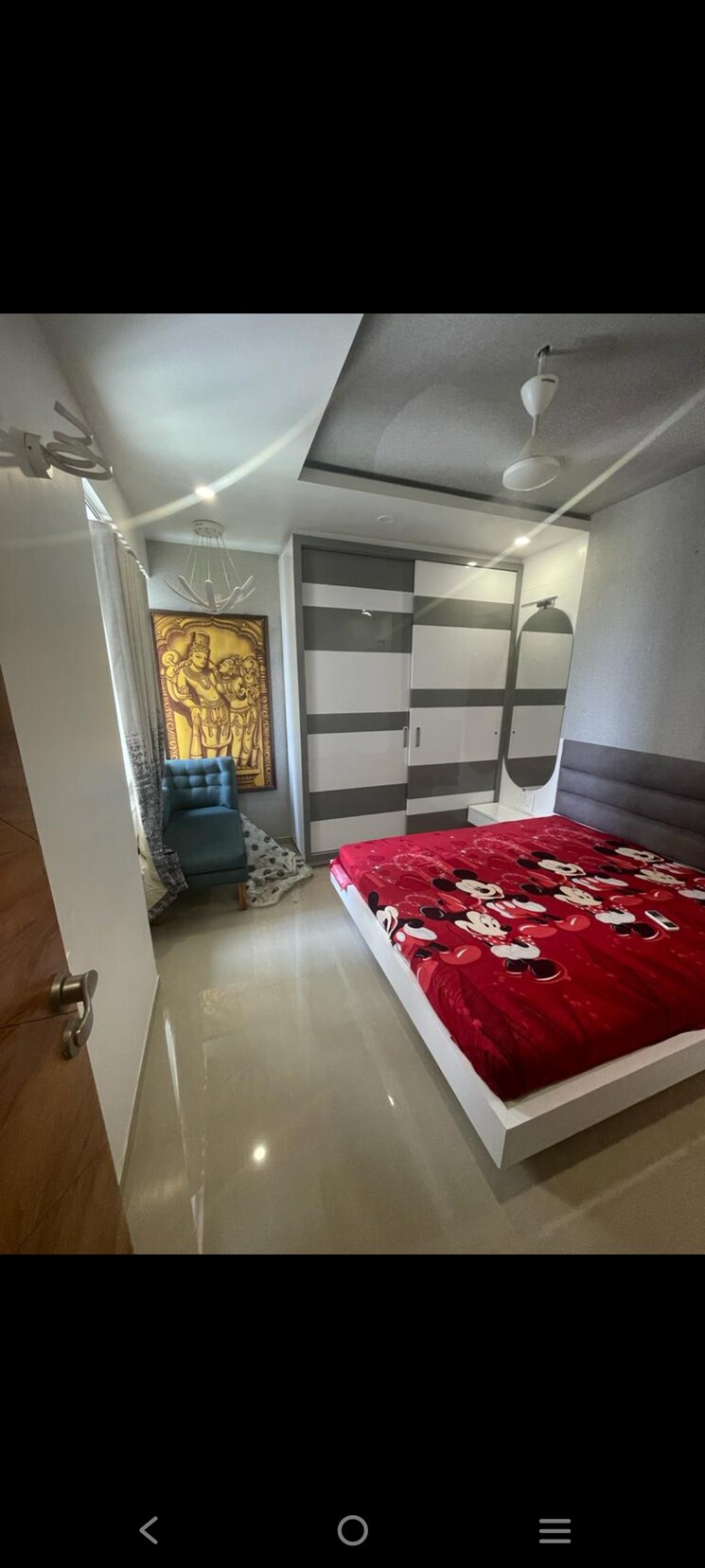 Bedroom, vishwanath-maher-homes-3 3 Bedroom 1435 Sq.Ft. Apartment In Shela Ahmedabad 9137905