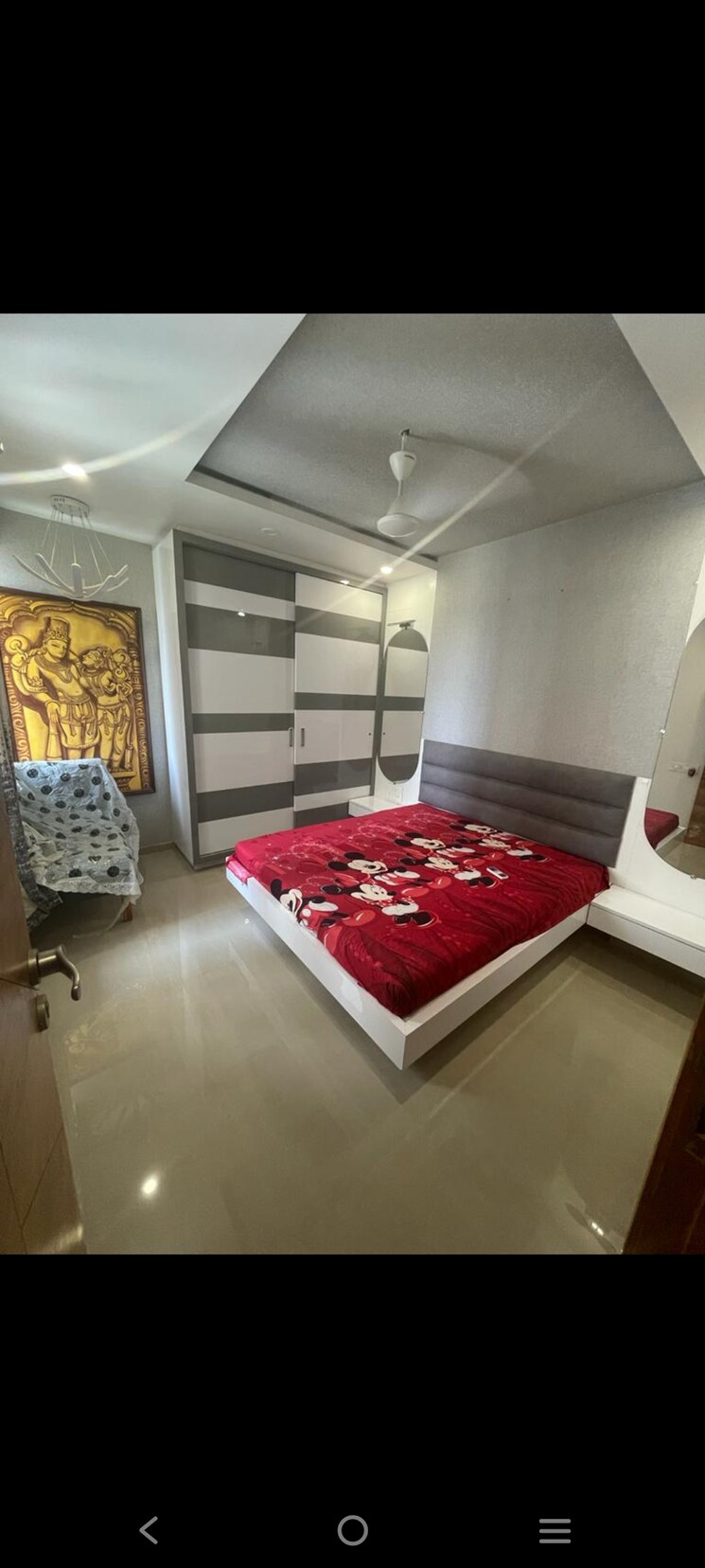 Bedroom, vishwanath-maher-homes-3 3 Bedroom 1435 Sq.Ft. Apartment In Shela Ahmedabad 9137905