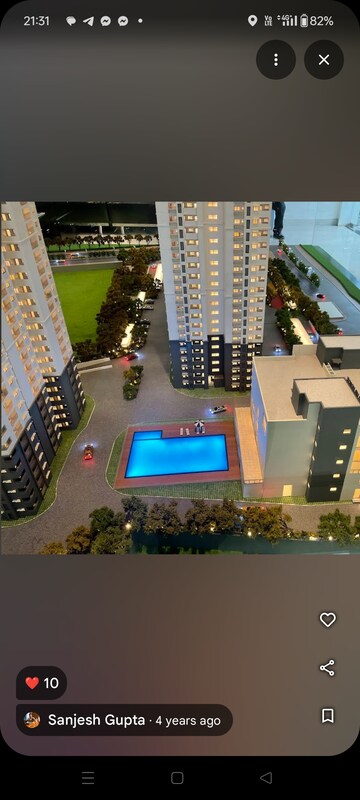 3 BHK Apartment For Rent in Prestige Tranquil, Kokapet