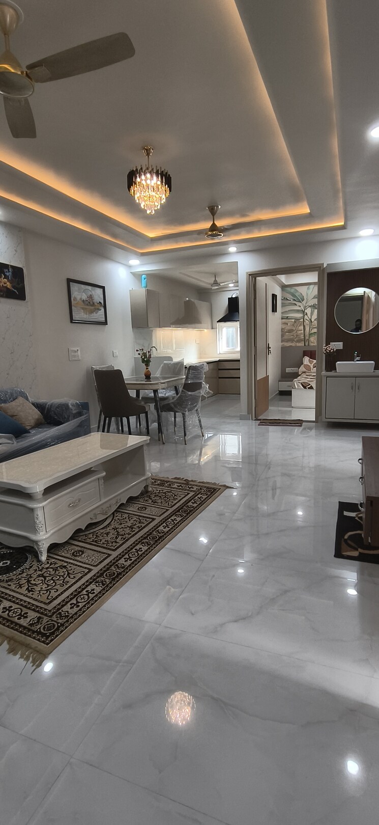 Living Room, jagatpura 3 Bedroom 1254 Sq.Ft. Apartment In Jagatpura Jaipur 9137957