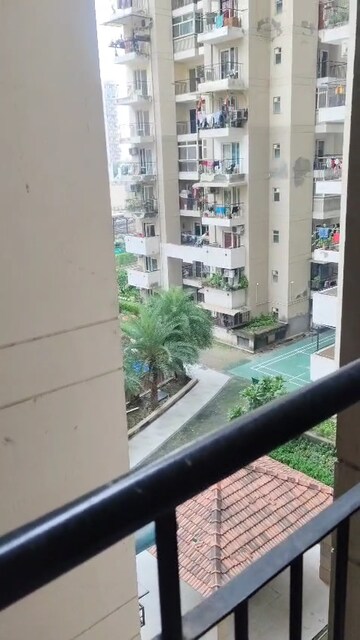 Balcony in 2.5 BHK Apartment at MCC Signature Heights, Raj Nagar Extension – for Rent