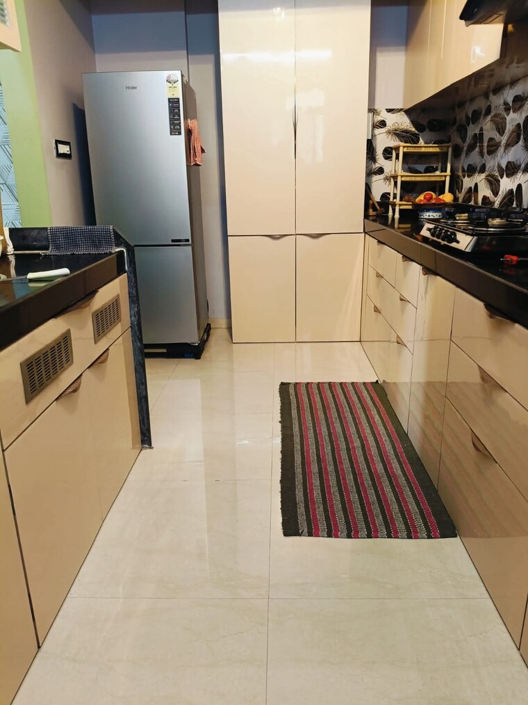 Kitchen, vardhman-gardens 1 Bedroom 650 Sq.Ft. Apartment In Balkum Pada Thane 9138020
