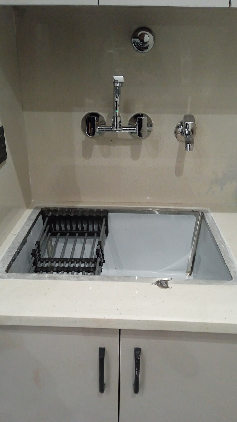 Kitchen, mahavir enclave 1 2 Bedroom 600 Sq.Ft. Builder Floor In Mahavir Enclave 1 Delhi 9138056