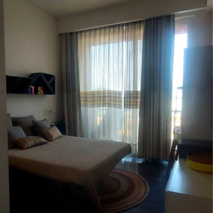 Master Bedroom in 3 BHK Apartment at Suraj Oranje Castle, Sushant Golf City – for Sale