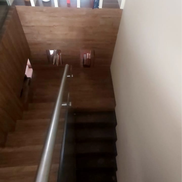 Staircase in 3 BHK Apartment at Suraj Oranje Castle, Sushant Golf City – for Sale