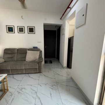 Living Room in 2 BHK Apartment at Raymond Ten X Habitat, Swastik Garden – for Rent