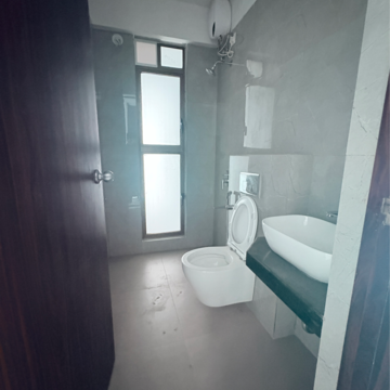 Bathroom in 2 BHK Apartment at Raymond Ten X Habitat, Swastik Garden – for Rent