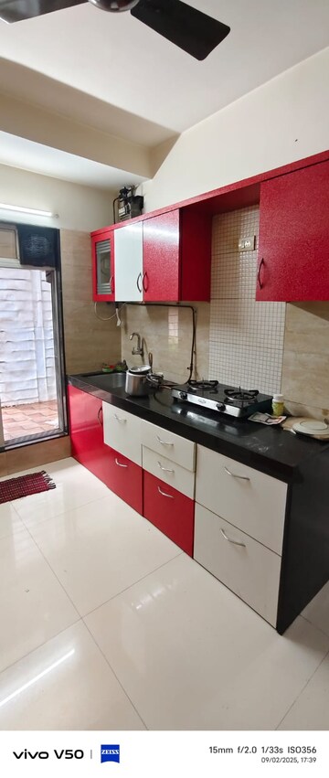 Kitchen in 1 BHK Apartment at Mhatre Royal CHS, Dahisar West – for Rent