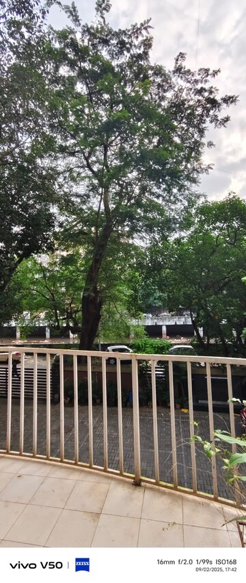 Balcony in 1 BHK Apartment at Mhatre Royal CHS, Dahisar West – for Rent