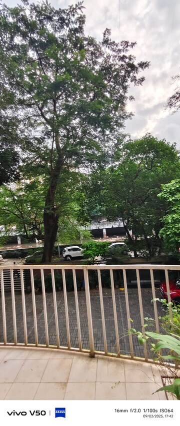 Balcony in 1 BHK Apartment at Mhatre Royal CHS, Dahisar West – for Rent