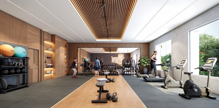 Gym, lake town 3 Bedroom 1522 Sq.Ft. Apartment In Lake Town Kolkata 9138121