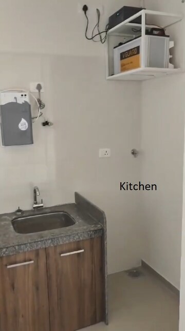 Kitchen in 1 BHK Apartment at Duville Riverdale Heights, Kharadi – for Rent