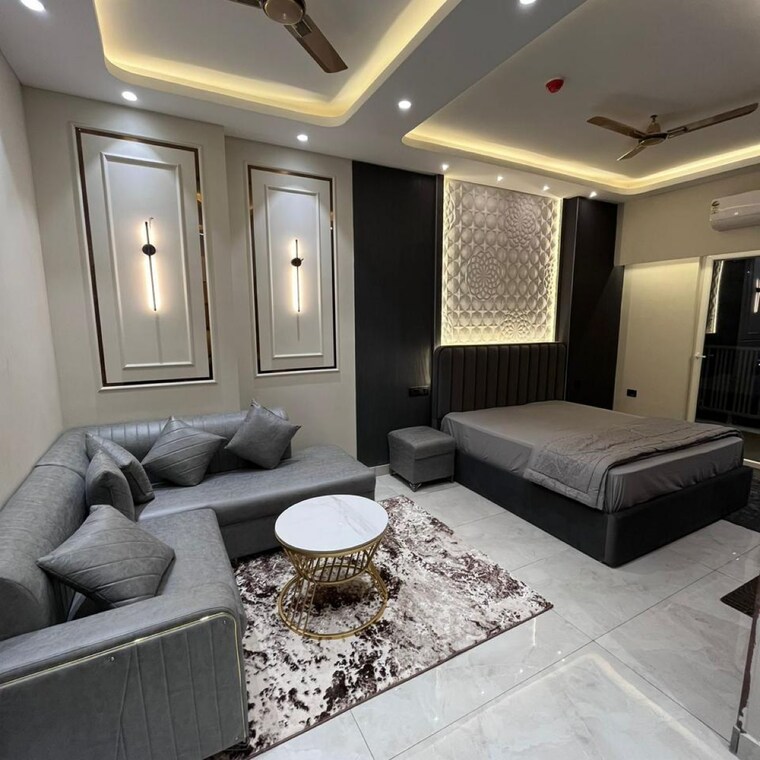 Living Room, fusion-ufairia Commercial Office Space 500 Sq.Ft. In Tech Zone Greater Noida Greater Noida 9138153