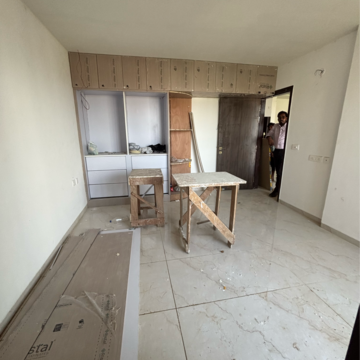Kitchen in 3 BHK Apartment at Rishita Manhattan, Sarsawan – for Rent