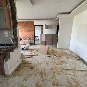 Kitchen in 3 BHK Apartment at Rishita Manhattan, Sarsawan – for Rent