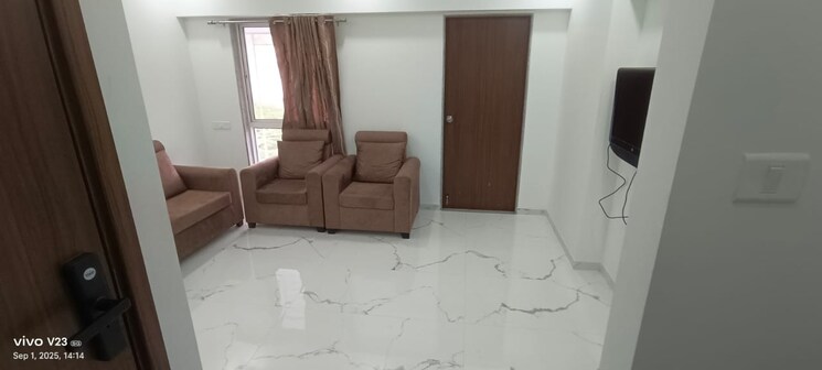 Living Room, rb-silver-tarika 3 Bedroom 1200 Sq.Ft. Apartment In Kothrud Pune 9138164