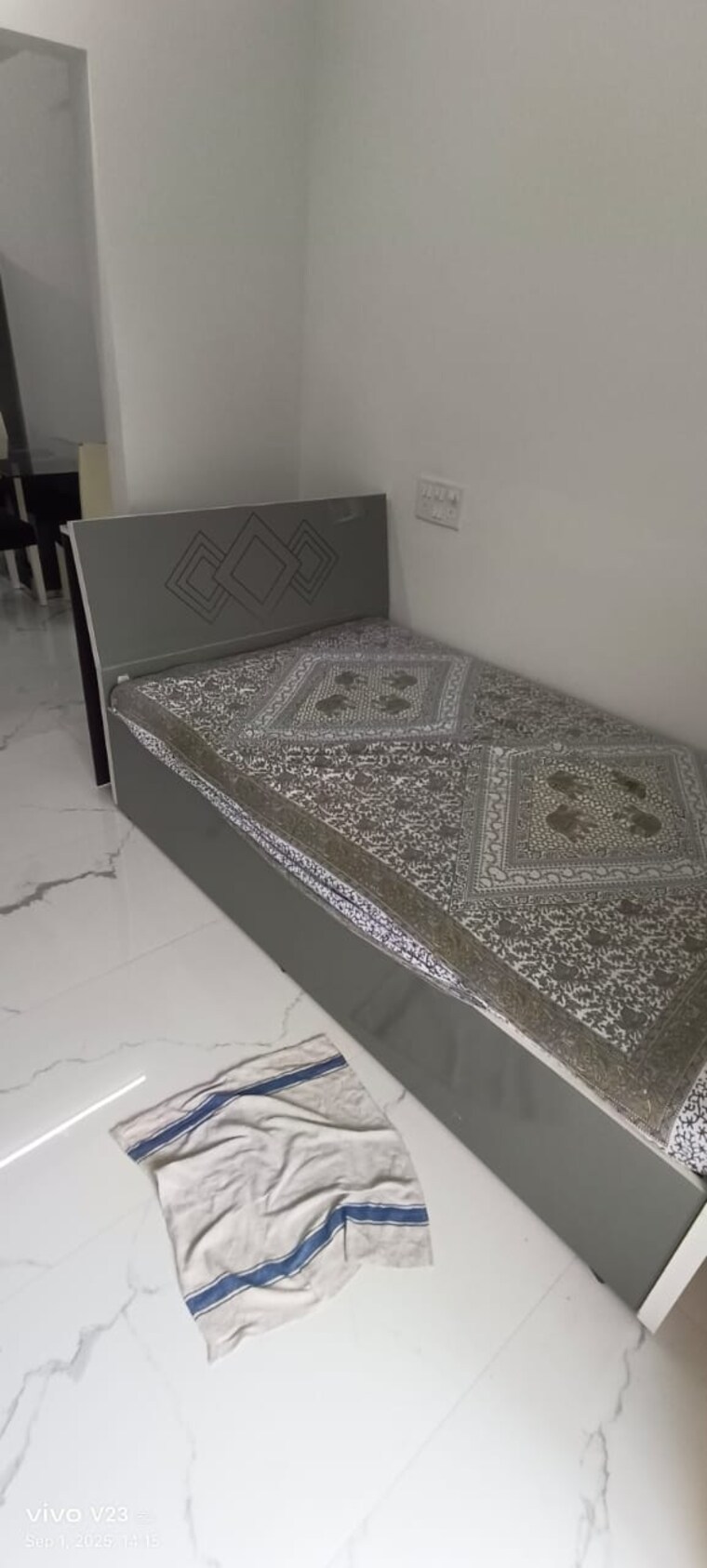 Bedroom, rb-silver-tarika 3 Bedroom 1200 Sq.Ft. Apartment In Kothrud Pune 9138164