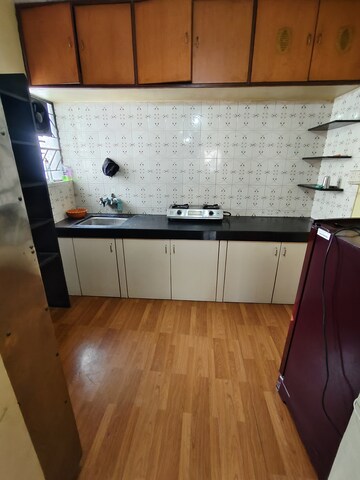 Kitchen in 1 BHK Apartment at Alcon Ganga Heights, Mundhwa – for Rent