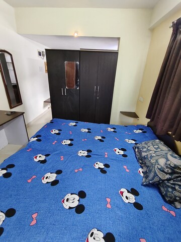 Bedroom in 1 BHK Apartment at Anand Park Koregaon, Koregaon Park – for Rent