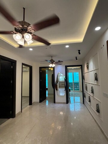 Living Room in 4 BHK Builder Floor at Emaar Marbella, Sector 66 – for Rent