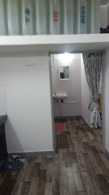 Bathroom in 1 RK Apartment at Nagari Niwara CHS, Goregaon East – for Rent